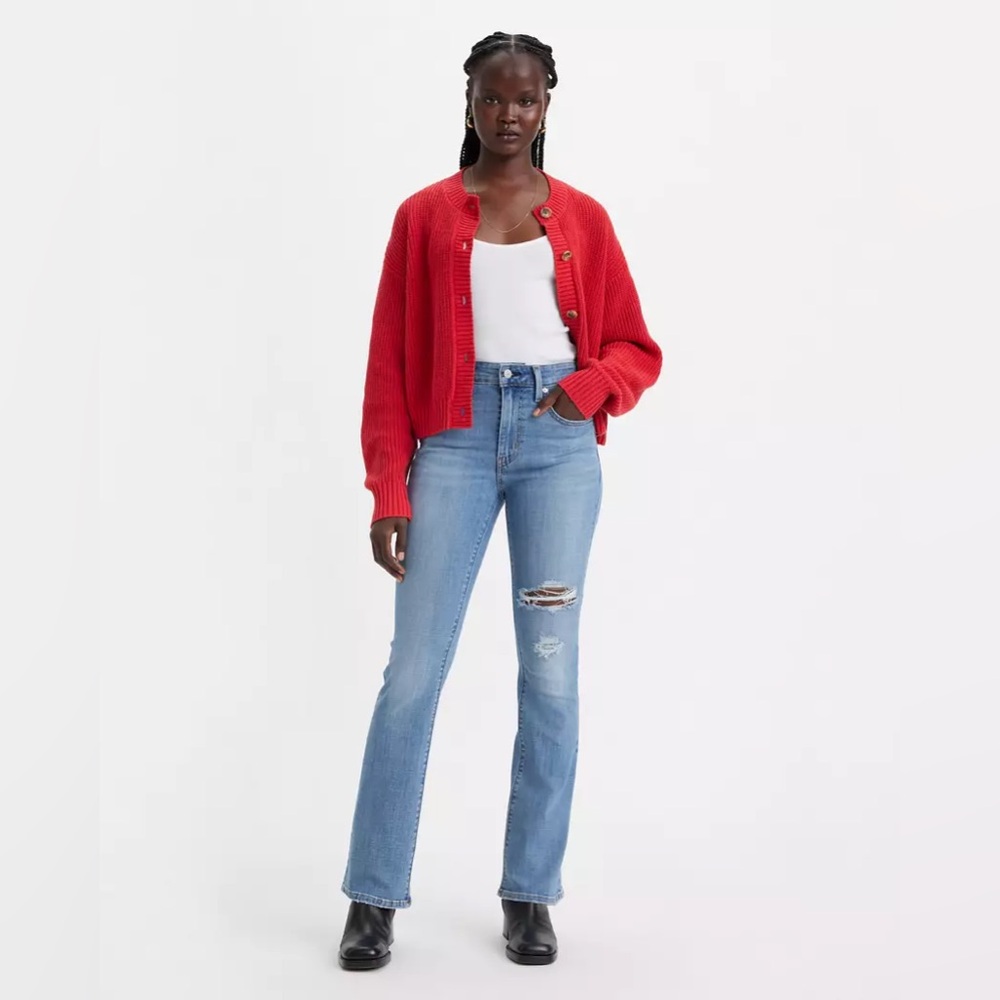 Levi's 725 High Rose Bootcut Jeans‎ in Blue Size 26